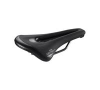 Selle San Marco SHORTFIT 2.0 Shield Supercomfort Racing - Sella Bicicletta Gravel e Bikepacking con Parafango Integrato, Foro Anatomico e Gel Extra, Telaio Resistente in Acciaio - Taglia S3, Nero