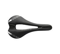 Selle Italia MAX SLR Gel Superflow - Sella Bici Strada e Trekking, Granturismo con Morbida Imbottitura in Gel, Telaio in TI 316 - Taglia L3, Nero