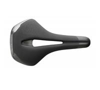 Sella da bici Selle Italia Sportouring ST 5 Flow, Fec Alloy Rail, Soft-Tek, Light Gel nero
