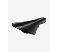 Selle San Marco MANTRA Xsilite - Sella Bicicletta Off-Road, Gravel, Trail, Cross Country, Scocca Aperta con Cover di Protezione, Forma Flat, Telaio in Xsilite - Nero, Taglia L2