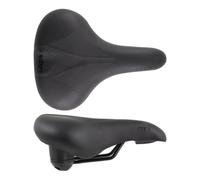 SELLA SELLINO BICI DA DONNA MTB DA PASSEGGIO MTB WAG E-BIKE CON ELASTOMERI NERA