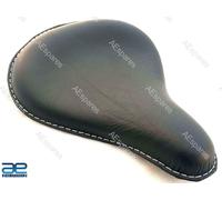 Sella Singola In Vera Pelle Nera Per Harley WLA WLC VL UL WL KNUCKLEHEAD