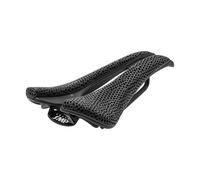 Sella SMP 4BIKE EVO 3D 140 mm Nera con Tecnologia Carbon DLS e Telaio in Acciaio Inox