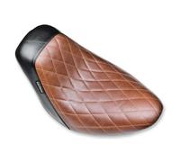 Sella Solo Bare Bones Le Pera - Cucitura A Diamante - Bianca Moto Stradale