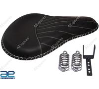 Sella Solo In Pelle Nera Per Royal Enfield Classic 350 500