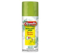 SELLA Srl Spray Repellente Citronella per zanzare e zecche