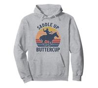 Sella su Buttercup Vintage Cowboy Vita Occidentale Paese Felpa con Cappuccio
