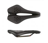Sella Triathlon Dimension TRI 143mm TiroX Anthracite Silver Ergonomia Comfort Ottimale