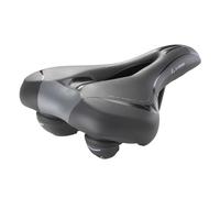Sella uomo MV-TEK PLUS LYRA E-Bike con foro 270x200mm nero