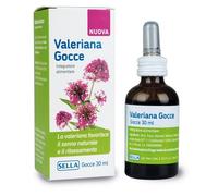 Sella Valeriana - Integratore alimentare per il rilassamento e il sonno, gocce valeriana 30 ml