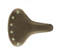 Sella Velo Plush Vintage Tourer 8114 Marrone Unisex Comfort Stile Bici 264x221mm