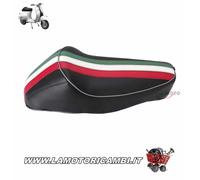 SELLA VESPA 50 SPECIAL R L N MONOPOSTO NERA BANDA TRICOLORE ITALIA CON GOBBA