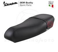 SELLA VESPA PX 125 150 200 ELITE IN SIMILPELLE NERA / PE / ARCOBALENO /MILLENIUM