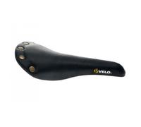 SELLA VINTAGE/FIXED PELLE CON BORCHIE BLACK