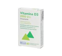 Sella Vitamina D3 2000UI Orosolubile 60 Compresse - Integratore Per Le Ossa