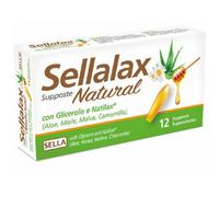 Sellalax Natural MD 12 Supposte