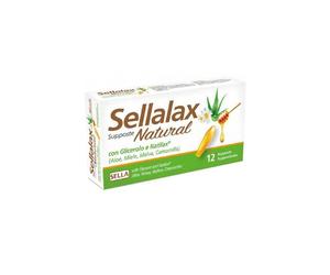 Sellalax Natural Md Supposte 4x12 pz Supposte per adulti