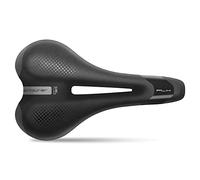 Selle Italia 8030282477247, Sella Garda 172x255mm Lady Gel Flow-Peso: 550gr Unisex Adulto, Nero, Taglia Unica