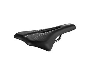 Selle Italia A3 Gel Flow - Sella Comoda per Bicicletta con Gel, Foro Anatomico, Resistente all'Acqua e Adatta a Tutti i Tipi di Bici - Nero