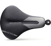 Selle Italia COMFORT BOOSTER - Coprisella per Bicicletta, Resistente all'Acqua, Elasticizzata, Morbida - Taglia M, Nero