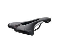 Selle Italia FLITE TM Flow Racing - Sella per Bicicletta Morbida e Ultraleggera, con Forma Piatta e Rail in Manganese, Resistente e Adatta a Bici da Corsa e Mtb - Taglia unica L2, Nero