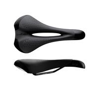 Selle Italia S3 Gel Flow - Sella Bicicletta da Strada con Strato in Gel Morbido, Comodo Foro Flow, Telaio in Fec Alloy - Taglia S3, Nero