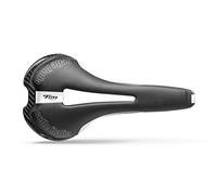 Selle Italia - Sella bici da corsa FLITE Tekno Flow, Rail Carbon/Keramic Ø7x9, Sella Road Perfomance Full Carbon Ultra Leggera, nero, l2