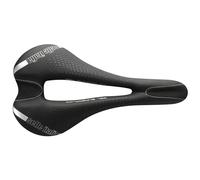 Selle Italia MAX SLR Gel Superflow - Sella Bici Strada e Trekking, Granturismo con Morbida Imbottitura in Gel, Telaio in TI 316 - Taglia L3, Nero