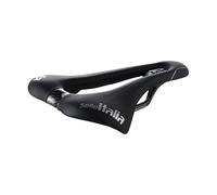 Selle Italia SLR Kit Carbonio Superflow - Sella Bicicletta da Strada in Carbonio, Bici da Corsa, Foro Superflow, Leggera e Comoda - Taglia S3, Nero