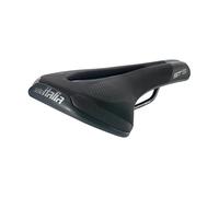 Sella da bici Selle Italia Sportouring ST 5 Flow, Fec Alloy Rail, Soft-Tek, Light Gel nero