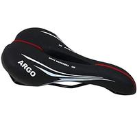 Selle Montegrappa SELLA PER BICICLETTA CITYSELLA MTB Sella in pelle da uomo donna 1370 Argo in nero per bicicletta CITYBIKE MOUNTAINBIKE TREKKINGBIKE - Made in Italy