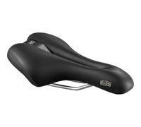 Sella Royal Ellipse Athletic Unisex Nero 265x163 mm con Comfort 3D Skingel e Protezione Laterale
