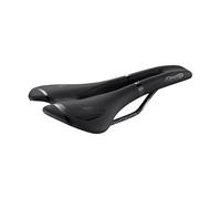 Selle San Marco ASPIDE Dynamic - Sella Bicicletta da Strada, Bici da Corsa, Telaio in Manganese e Scocca con Fibre di Carbonio - Taglia L2, Nero