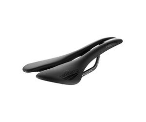 Selle San Marco ASPIDE Superleggera - Sella per Bicicletta da Strada, Bici da Corsa, Telaio in Carbonio, Leggero, Foro Anatomico, Imbottitura Biocompatibile - Taglia S2, Nero