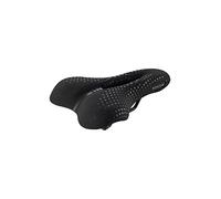 Selle San Marco BIOAKTIVE Trekking Open Fit Gel, Sella: Unisex-Adulti, in camoscio Nero, L
