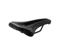 Selle San Marco GROUND Shield Dynamic - Sella MTB/Off-Road con Protezione Fango, Foro Centrale Open Fit, Telaio in Acciaio Manganese - Taglia S3, Nero