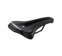 Selle San Marco GROUND Shield Sport - Sella MTB/Off-Road con Protezione Fango, Foro Centrale Open Fit, Telaio in Carbon Steel - Taglia L3, Nero