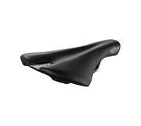 Selle San Marco MANTRA Manganese - Sella Bicicletta Off-road, Gravel, Trail, Cross Country, Scocca Aperta con Cover di Protezione, Forma Flat, Telaio in Manganese - Nero, Taglia L2