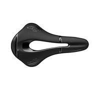 Selle San Marco SHORTFIT Racing - Sella per Bici da Strada, Corsa e Gravel, con Foro Anatomico e Telaio in Xsilite - Taglia L3, Nero