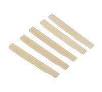 Selle scanalate in osso di bestiame per chitarra, 5 pezzi, ricambio per strumenti a corda