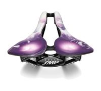 Selle Smp Sella Evo 30 C Liquid Stone Carbon Rail White / Purple