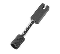 Selle Tremolo Autobloccanti per Chitarra Elettrica, Set Nero | Metallo ad Alta Durezza, Guida Corde Precisa, Installazione Semplice, per Basso Musicale, Palco e Didattica