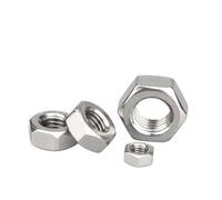 SellGood Dado a Mano 1~20 Pezzi 304 Acciaio Inossidabile Filettatura fine Grossolana Dado Esagonale UNC UNF 4# 6# 8# 10# 12# 1/4 5/16 3/8 7/16 1/2 5/8 3/4(3I8-24(5pcs))