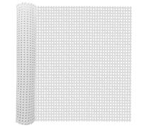 selliner Rotolo di fettuccia in rattan bianco, 50,8 cm di larghezza x 2,6 m