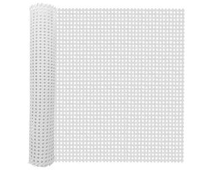 selliner Rotolo di fettuccia in rattan bianco, 50,8 cm di larghezza x 2,6 m