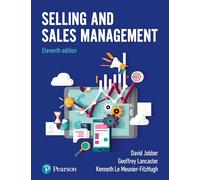 Selling and Sales Management