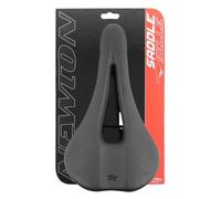Sellino Newton strada-montagna nero madsad2 con foro centrale 276x154mm, binario