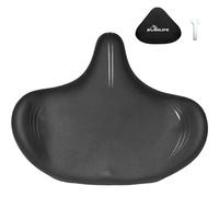 Sellino per Bicicletta Extra Largo e Sovradimensionato - Cuscino per Sellino da Bicicletta Grande per Uomini e Donne, Comodo Ergonomico, Imbottito, Sellino da Bicicletta di Ricambio Adatto per Peloton
