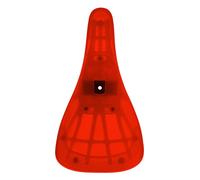 Sellino per Piastra Orientabile VELO vl7101 Nylon Traslucido Rosso per Bici