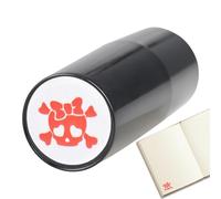 Sello de marcador de bola de tenis - Sello de bola impermeabile con patrón de cráneo | Acompañamiento portátil acompañamiento de tenis etiquetado de la pelota Idea de regalo para el padre marido amigo